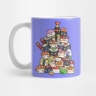 Cute Sushi Tower Mug